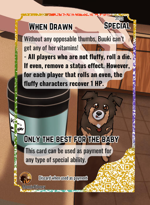 Special Item Card